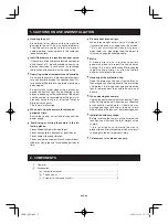 Preview for 6 page of Toshiba IK-HR1S Instruction Manual