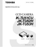 Preview for 1 page of Toshiba IK-TU51CU Service Manual