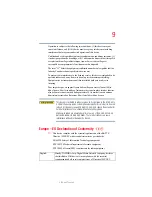 Preview for 9 page of Toshiba L20/L25 User Manual