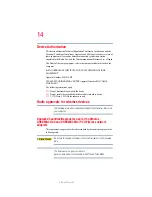 Preview for 14 page of Toshiba L20/L25 User Manual