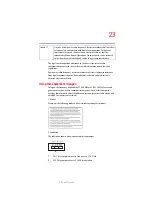 Preview for 23 page of Toshiba L20/L25 User Manual