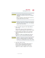 Preview for 43 page of Toshiba L20/L25 User Manual