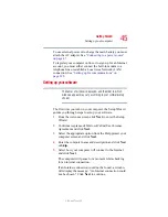 Preview for 45 page of Toshiba L20/L25 User Manual