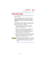 Preview for 65 page of Toshiba L20/L25 User Manual