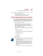 Preview for 67 page of Toshiba L20/L25 User Manual