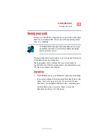 Preview for 83 page of Toshiba L20/L25 User Manual