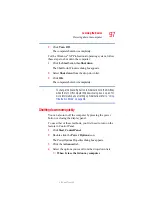 Preview for 97 page of Toshiba L20/L25 User Manual