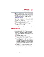 Preview for 121 page of Toshiba L20/L25 User Manual