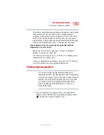 Preview for 183 page of Toshiba L20/L25 User Manual