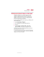 Preview for 203 page of Toshiba L20/L25 User Manual