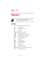 Preview for 234 page of Toshiba L20/L25 User Manual