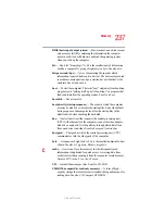 Preview for 237 page of Toshiba L20/L25 User Manual