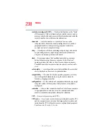 Preview for 238 page of Toshiba L20/L25 User Manual