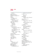 Preview for 250 page of Toshiba L20/L25 User Manual