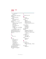 Preview for 252 page of Toshiba L20/L25 User Manual