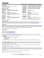 Preview for 2 page of Toshiba L505-LS5014 Specifications