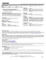 Preview for 2 page of Toshiba L655-S5103 Specifications