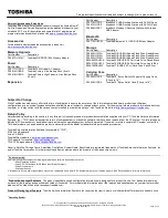 Preview for 2 page of Toshiba L655-S5117 Specifications