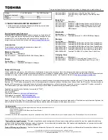 Preview for 2 page of Toshiba L675D-S7040 Specifications