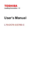 Preview for 1 page of Toshiba L70-C User Manual