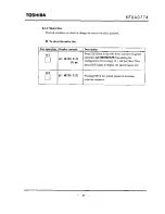 Preview for 48 page of Toshiba LF494 Instruction Manual