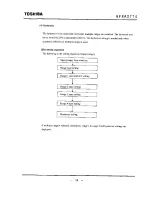 Preview for 59 page of Toshiba LF494 Instruction Manual