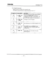 Preview for 61 page of Toshiba LF494 Instruction Manual