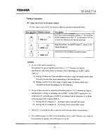 Preview for 112 page of Toshiba LF494 Instruction Manual