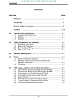 Preview for 5 page of Toshiba Low Acoustical Noise Series Operation Manual