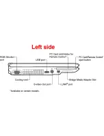 Preview for 7 page of Toshiba M105-S3012 Specifications