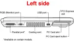 Preview for 7 page of Toshiba M45-S2652 Specifications