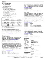 Preview for 2 page of Toshiba M65-S9064 Specifications