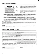 Preview for 2 page of Toshiba M67 Owner'S Manual