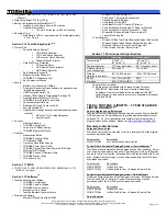 Preview for 2 page of Toshiba M7-S7331 Specifications