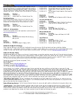 Preview for 3 page of Toshiba M7-S7331 Specifications