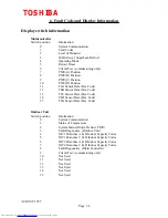 Preview for 14 page of Toshiba MAR - M101HTM8 - E Service Manual