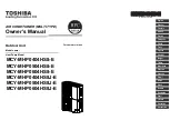 Preview for 1 page of Toshiba MCY-MHP0404HS8-E Owner'S Manual