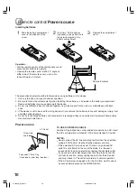 Preview for 10 page of Toshiba MD13N1 Owner'S Manual