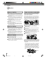 Preview for 6 page of Toshiba MD14F11 Owner'S Manual