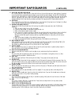 Preview for 6 page of Toshiba MD14F52 Service Manual