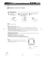 Preview for 12 page of Toshiba MD14H63 Owner'S Manual