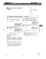 Preview for 43 page of Toshiba MD14H63 Owner'S Manual