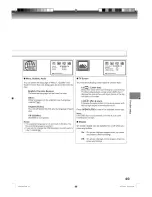 Preview for 49 page of Toshiba MD14H63 Owner'S Manual