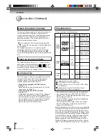 Preview for 8 page of Toshiba MD20F51 Owner'S Manual