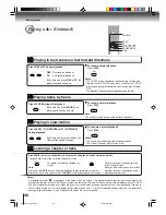 Preview for 30 page of Toshiba MD20F51 Owner'S Manual