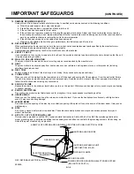 Preview for 5 page of Toshiba MD20FM3 Service Manual