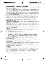 Preview for 4 page of Toshiba MD20FN3 Owner'S Manual