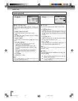 Preview for 38 page of Toshiba MD20P3 Owner'S Manual