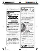 Preview for 2 page of Toshiba MD24F52 Owner'S Manual