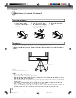 Preview for 12 page of Toshiba MD24F52 Owner'S Manual